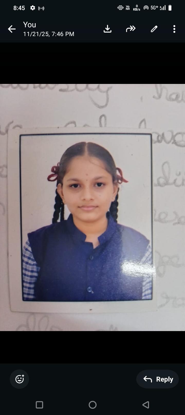 B.shreya Bala murugan