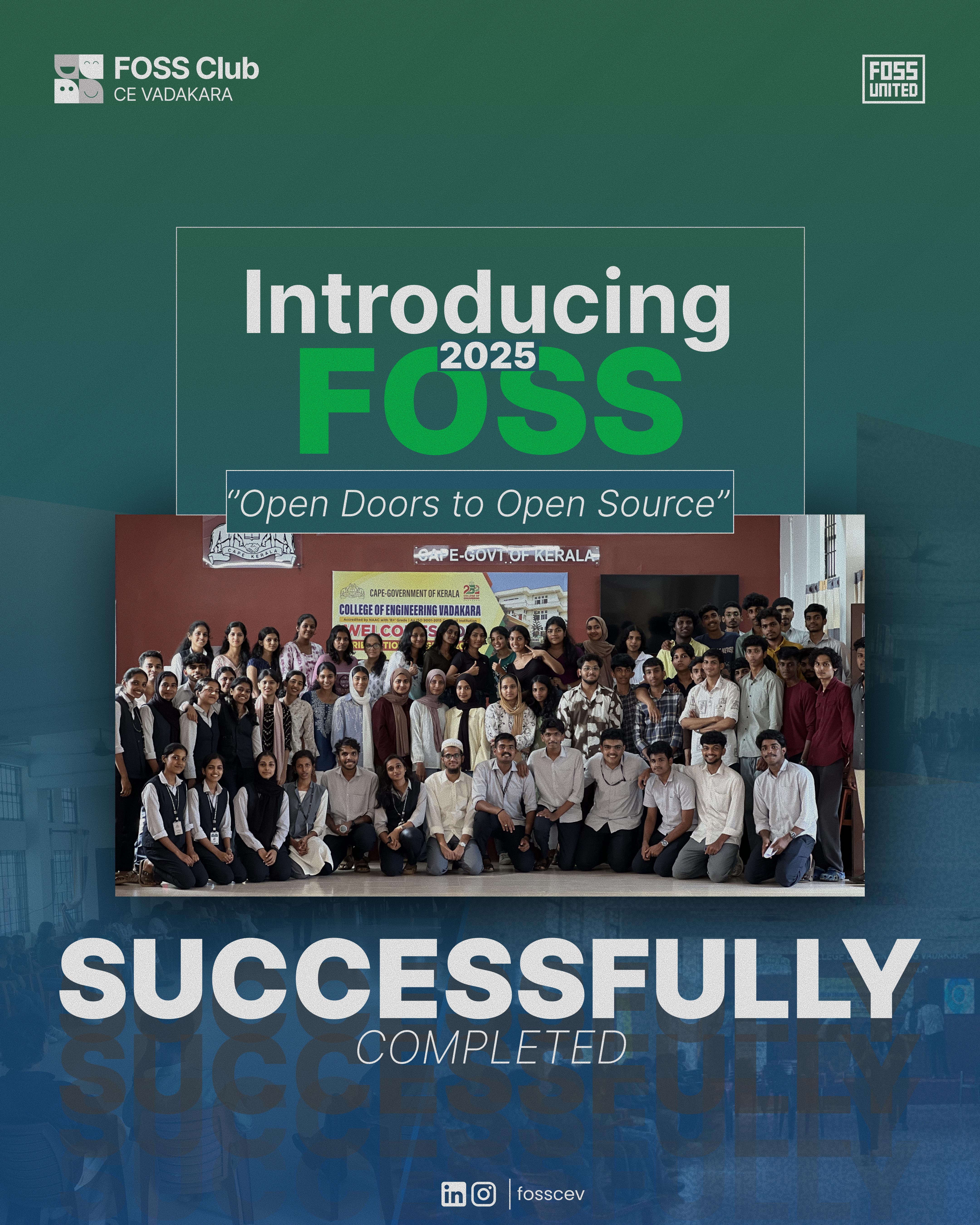 Introducing FOSS-Open Doors to Open Source