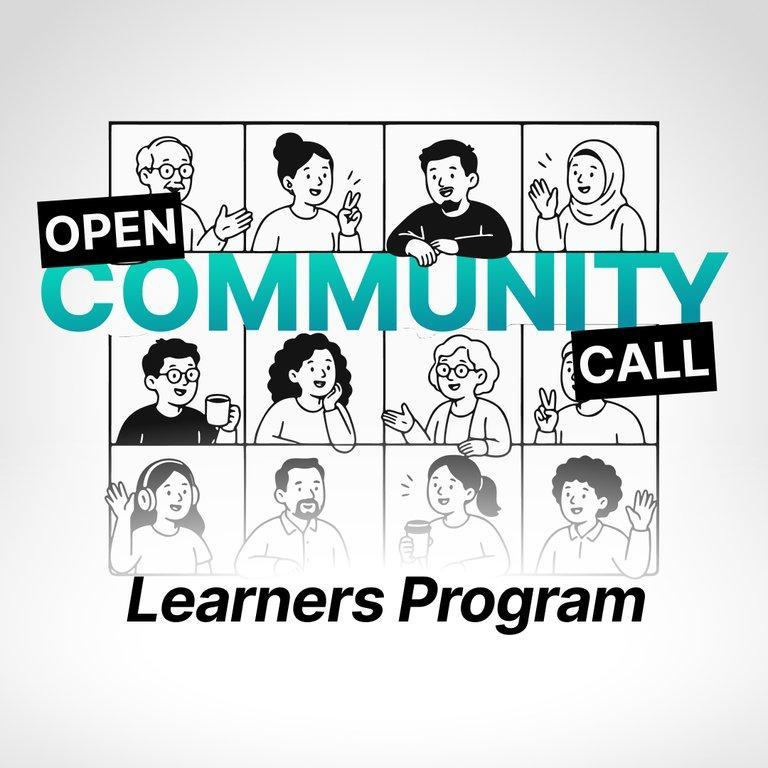 Open Community Call - Learners Program