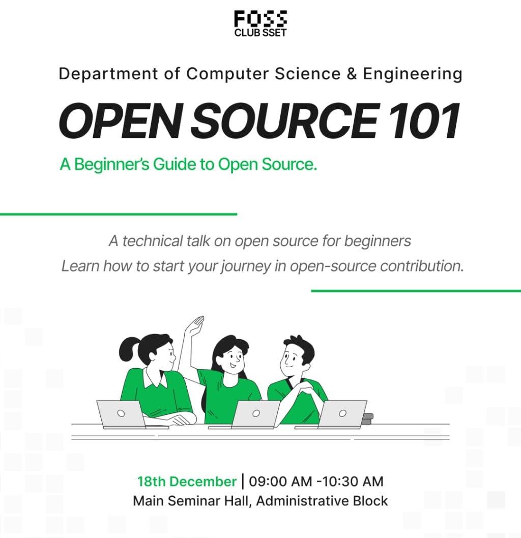 Open Source 101 event banner
